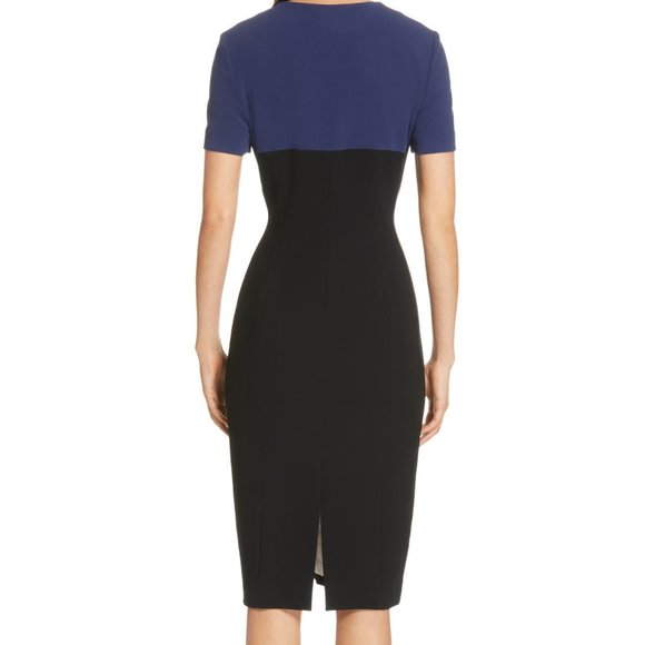 SOLD JUDITH & CHARLES Colorblock Dress NEW Sz 10 - Picture 2 of 10